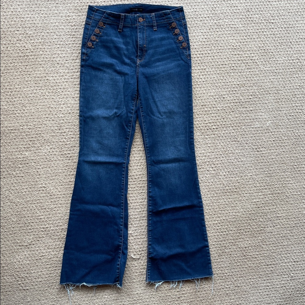 Sincerely Jules High-Rise Flare Bell
Bottom Jeans